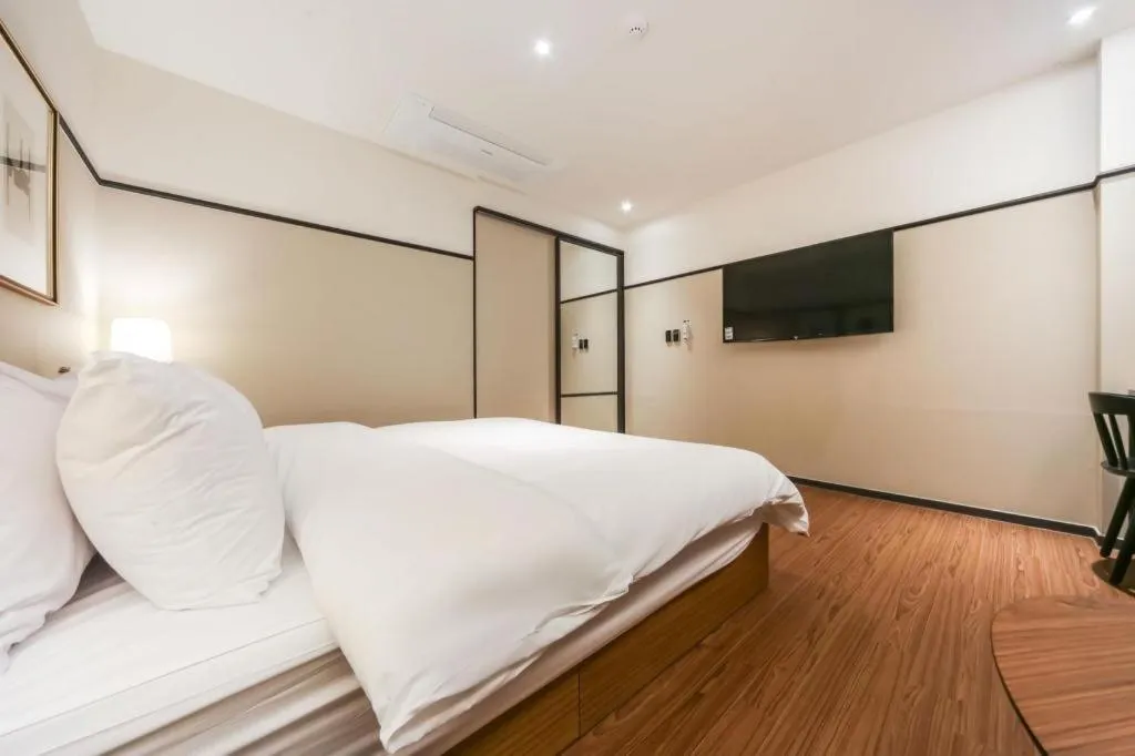 Bed in Changwon Brown dot Hotel Palyong