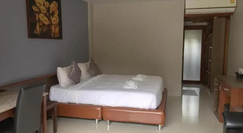 Bed in Khanom Cabana Beach Resort