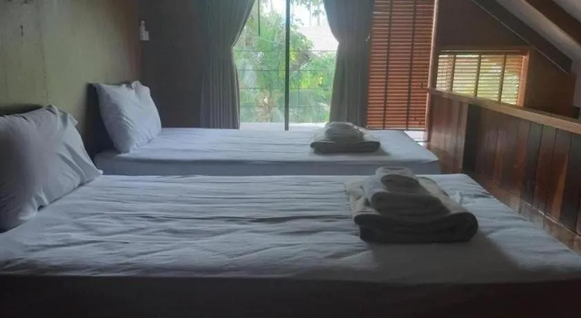 Bed in Khanom Cabana Beach Resort