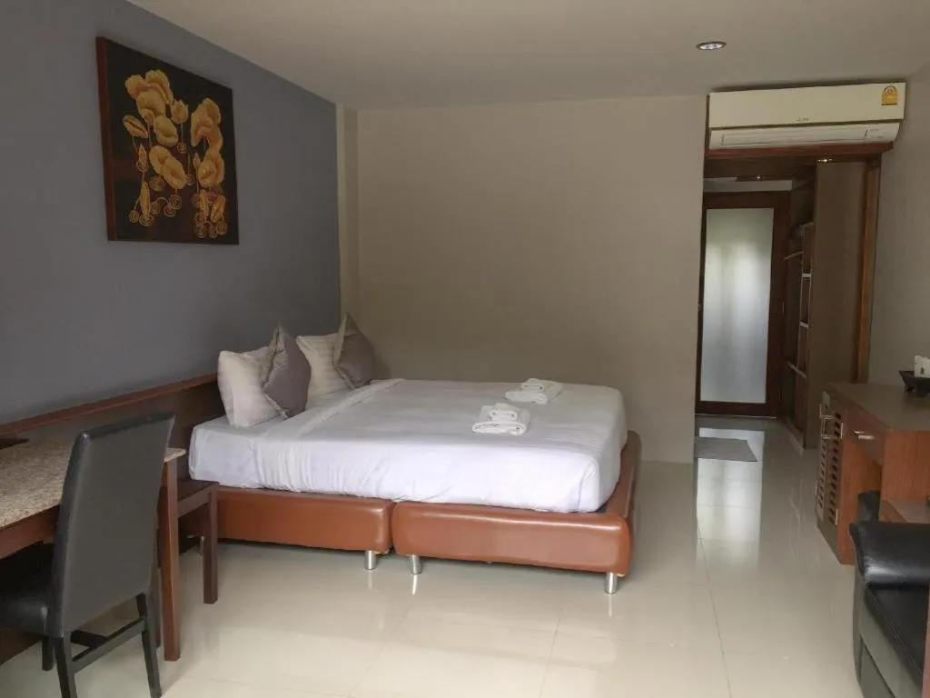 Bed in Khanom Cabana Beach Resort