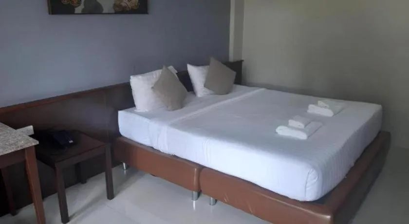 Bed in Khanom Cabana Beach Resort