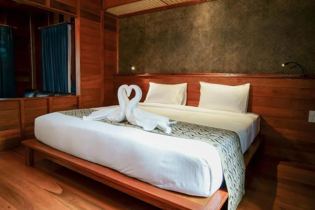 Bed in Khanom Cabana Beach Resort