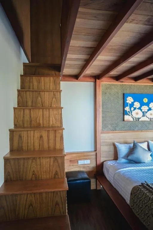 Bed in Khanom Cabana Beach Resort