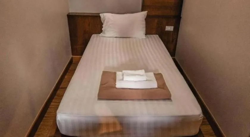 Bed in Khanom Cabana Beach Resort