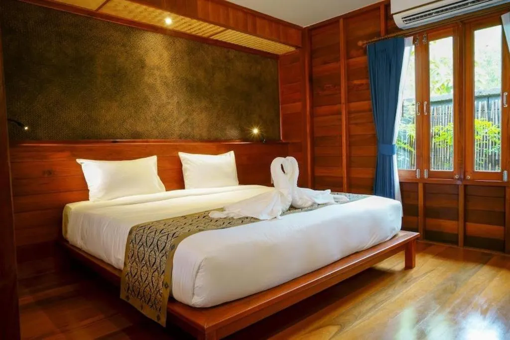 Bed in Khanom Cabana Beach Resort
