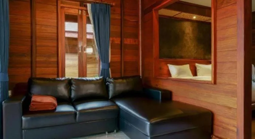 Bed in Khanom Cabana Beach Resort