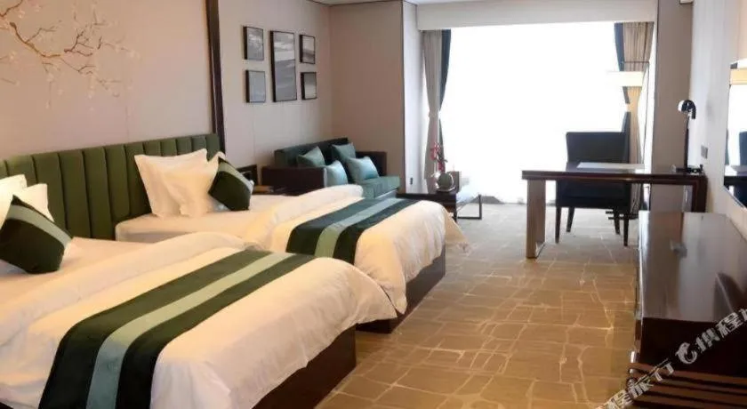 Bed in Metropolo Hotel Chengdu Wuhou Wanda Plaza