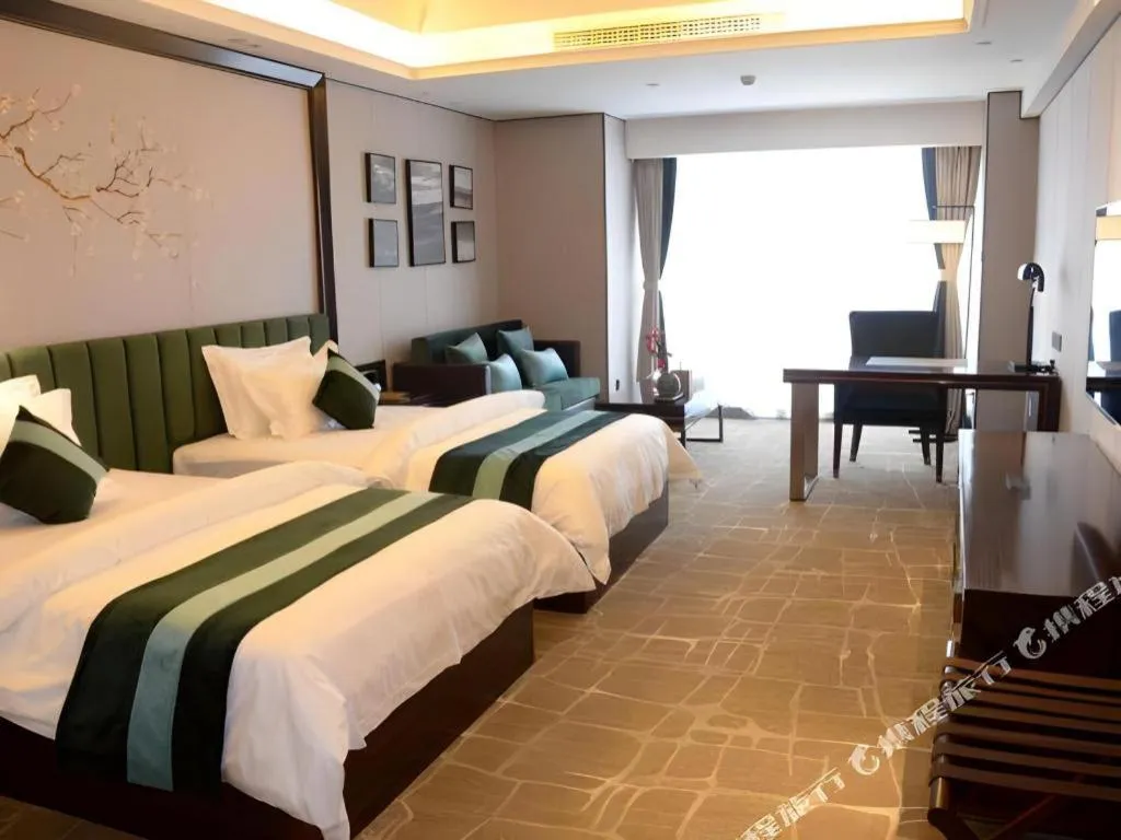 Bed in Metropolo Hotel Chengdu Wuhou Wanda Plaza