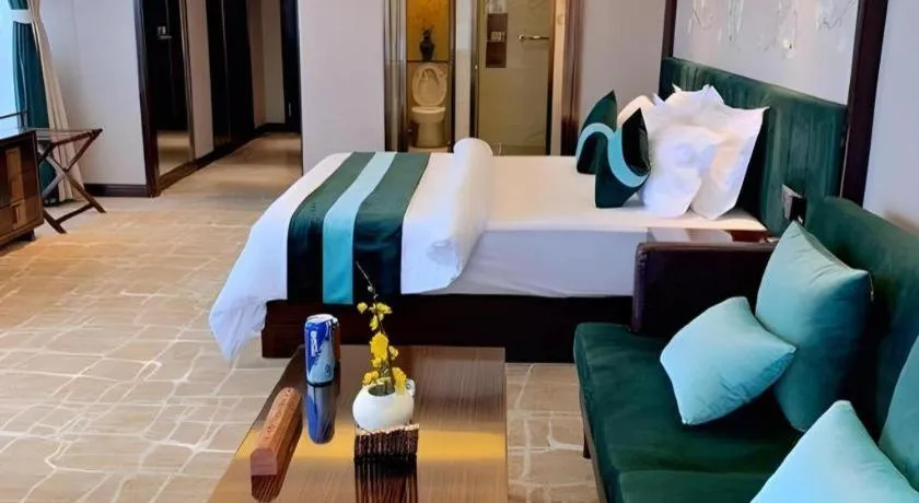 Bed in Metropolo Hotel Chengdu Wuhou Wanda Plaza