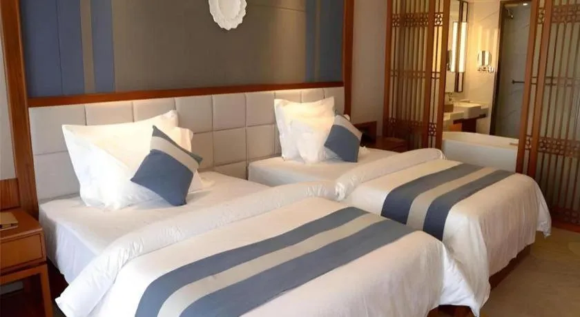 Bed in Metropolo Hotel Chengdu Wuhou Wanda Plaza