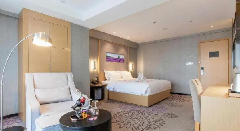 Bed in Lavande Hotels Wuhan Wuchang Railway Station Square