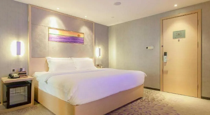 Bed in Lavande Hotels Wuhan Wuchang Railway Station Square