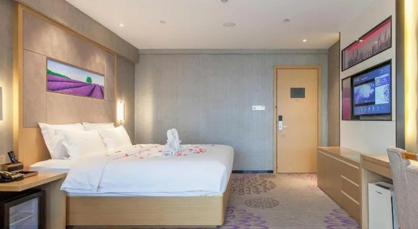 Bed in Lavande Hotels Wuhan Wuchang Railway Station Square