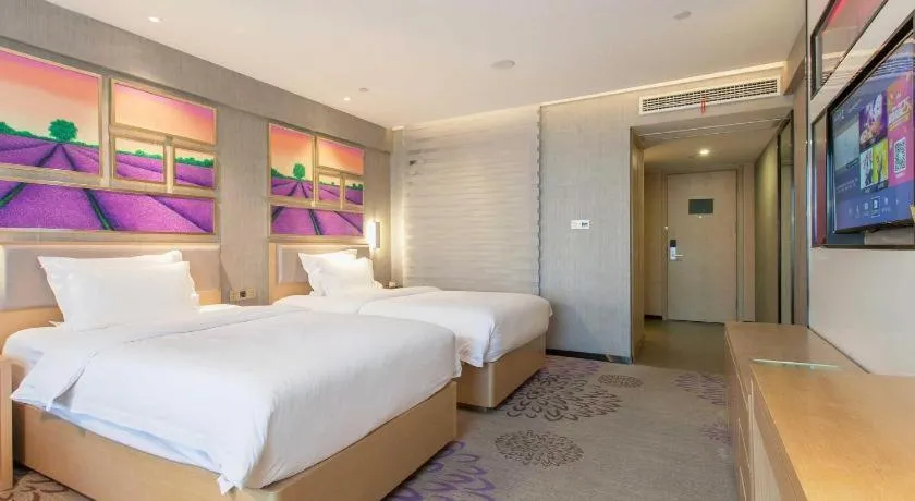 Bed in Lavande Hotels Wuhan Wuchang Railway Station Square