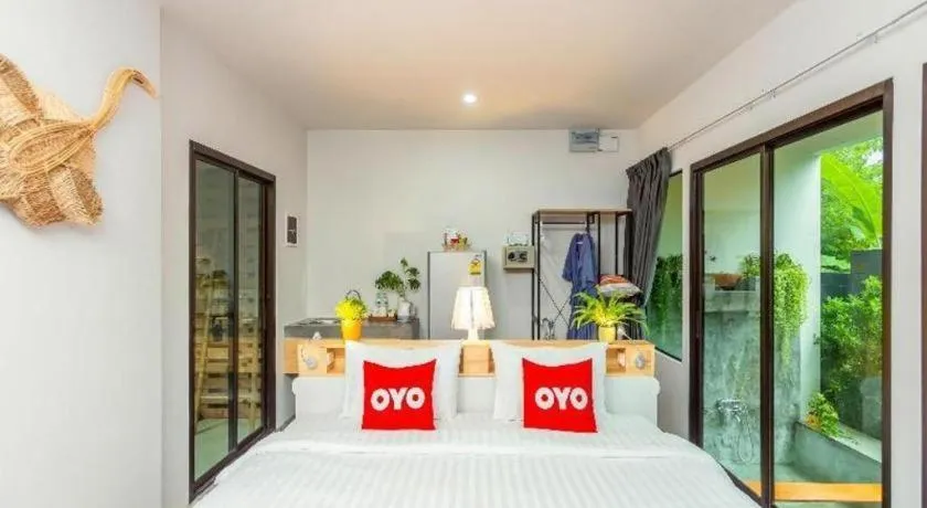 Bed in OYO 422 Jane Homestay and Resort