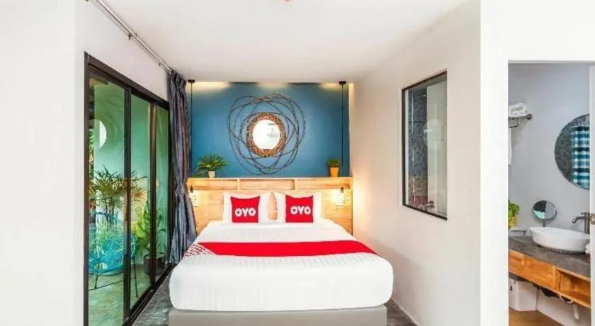 Bed in OYO 422 Jane Homestay and Resort