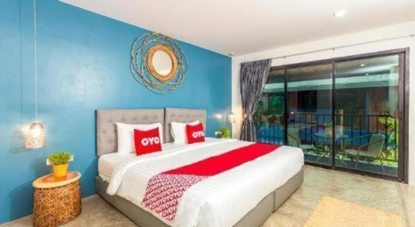 Bed in OYO 422 Jane Homestay and Resort