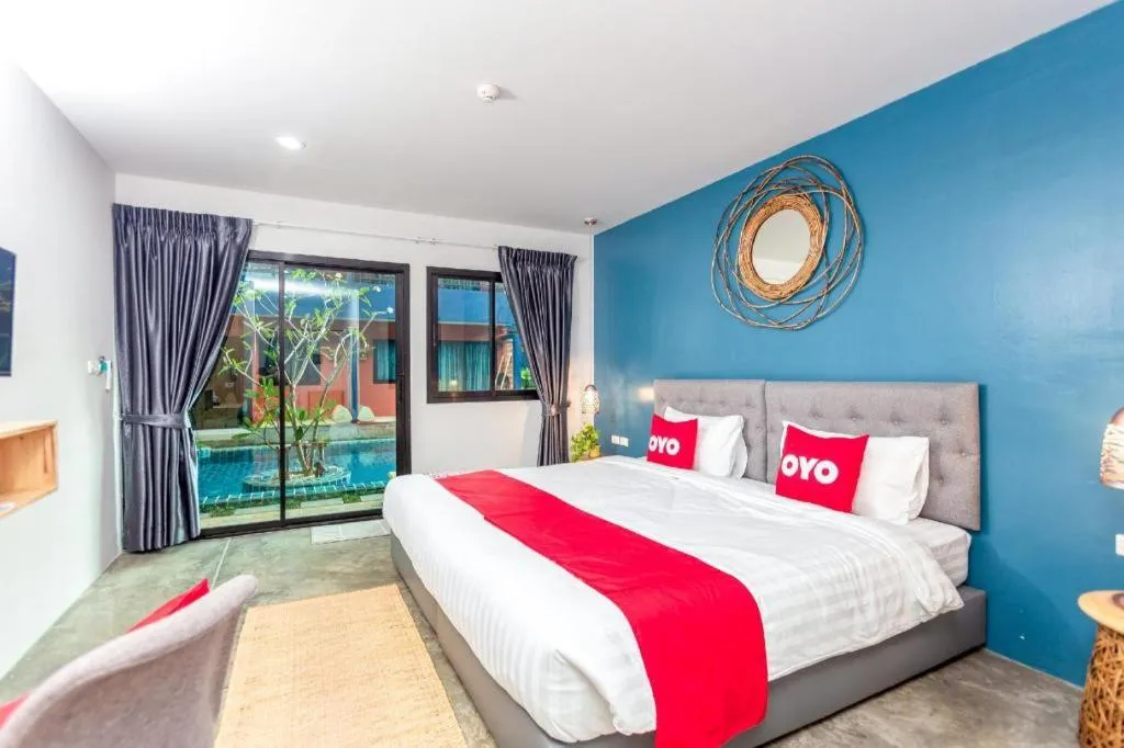 Bed in OYO 422 Jane Homestay and Resort