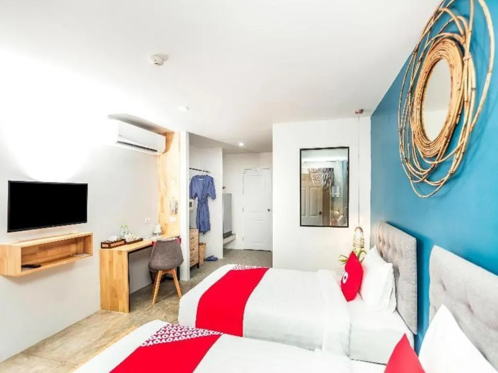 Bed in OYO 422 Jane Homestay and Resort