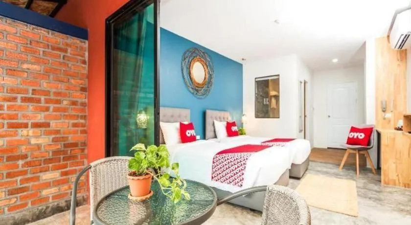 Bed in OYO 422 Jane Homestay and Resort