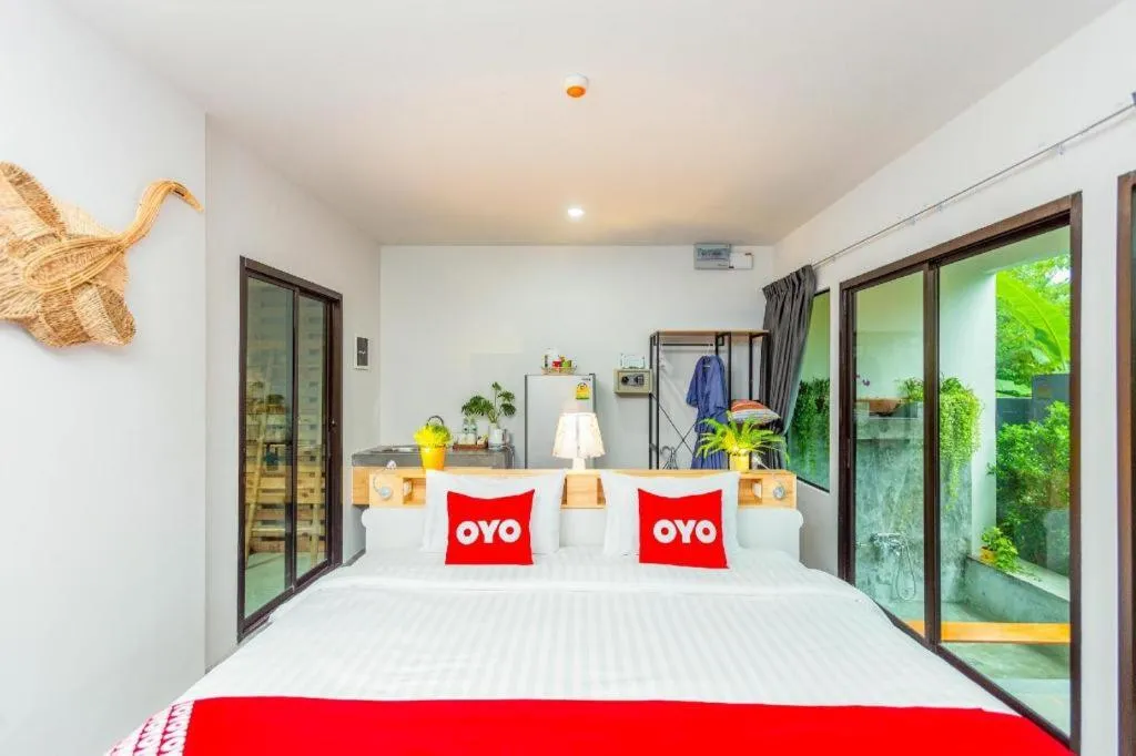 Bed in OYO 422 Jane Homestay and Resort