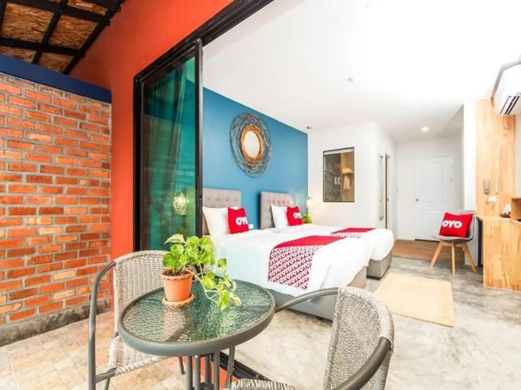 Bed in OYO 422 Jane Homestay and Resort