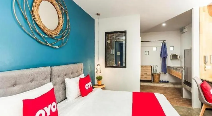 Bed in OYO 422 Jane Homestay and Resort