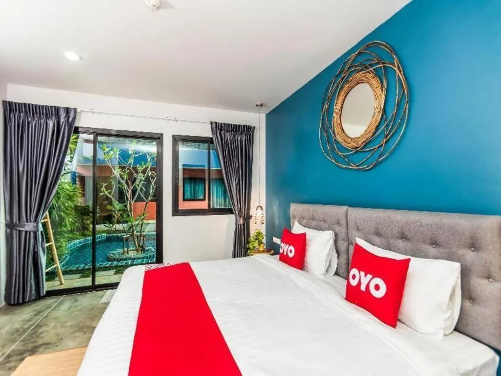 Bed in OYO 422 Jane Homestay and Resort