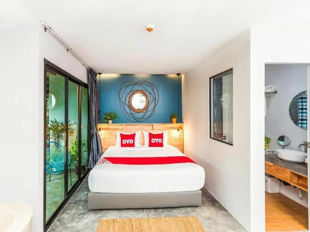 Bed in OYO 422 Jane Homestay and Resort