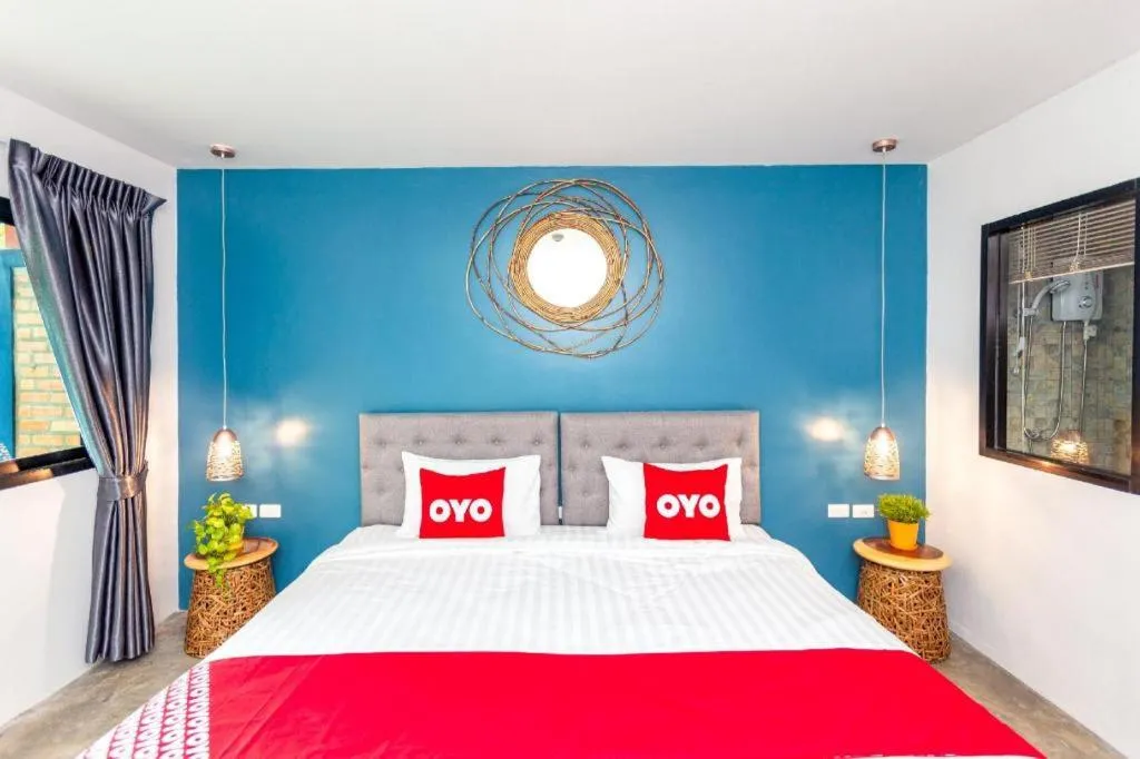 Bed in OYO 422 Jane Homestay and Resort