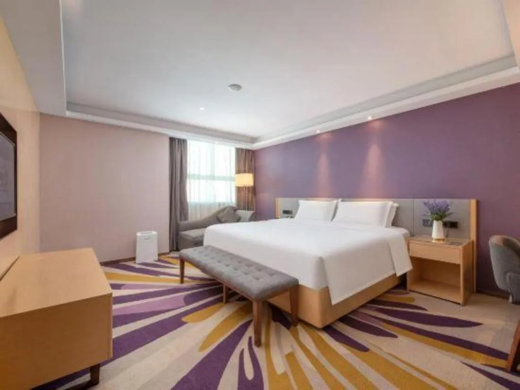 Bed in Lavande Hotel Shenzhen North Station Huawei Gangtou Metro Station