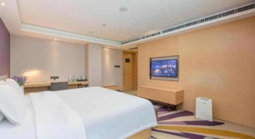 Bed in Lavande Hotel Shenzhen North Station Huawei Gangtou Metro Station