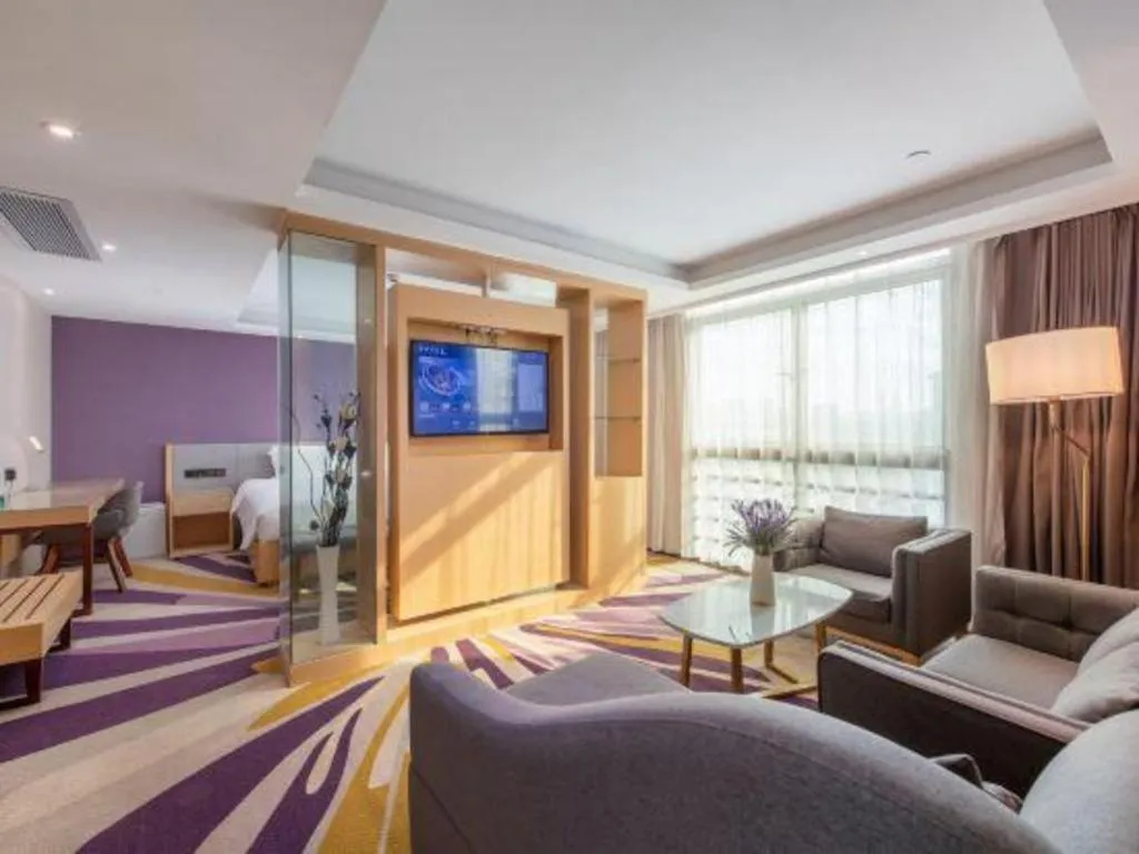 Bed in Lavande Hotel Shenzhen North Station Huawei Gangtou Metro Station