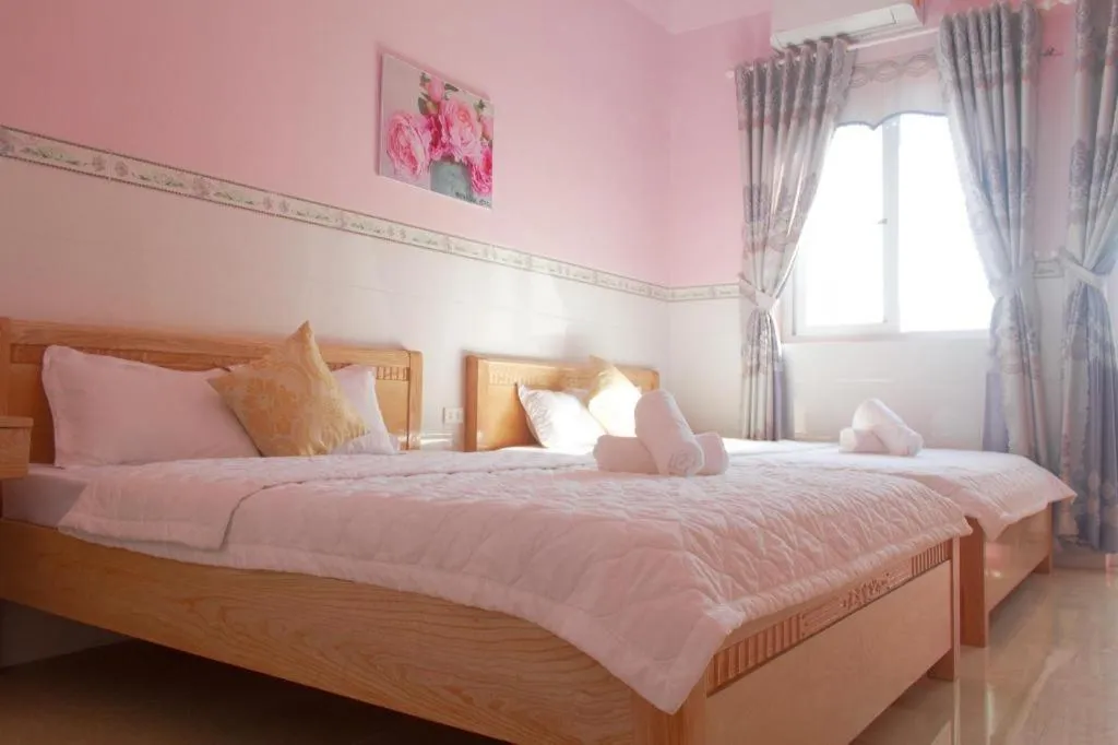 Bed in Bien Ngoc Hotel - Ly Son