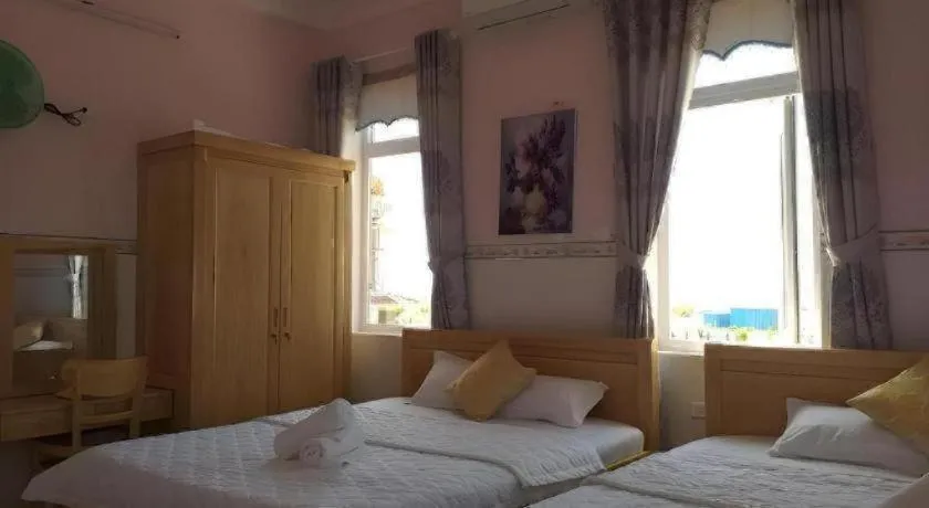 Bed in Bien Ngoc Hotel - Ly Son