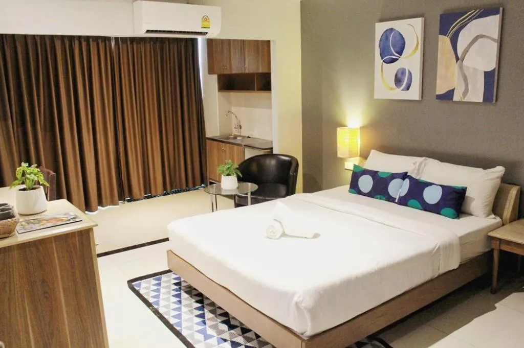 Bed in The Finn Hotel