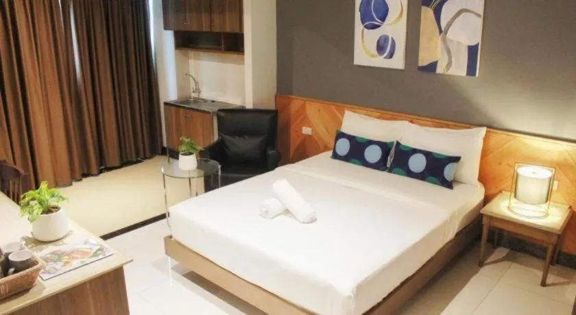 Bed in The Finn Hotel