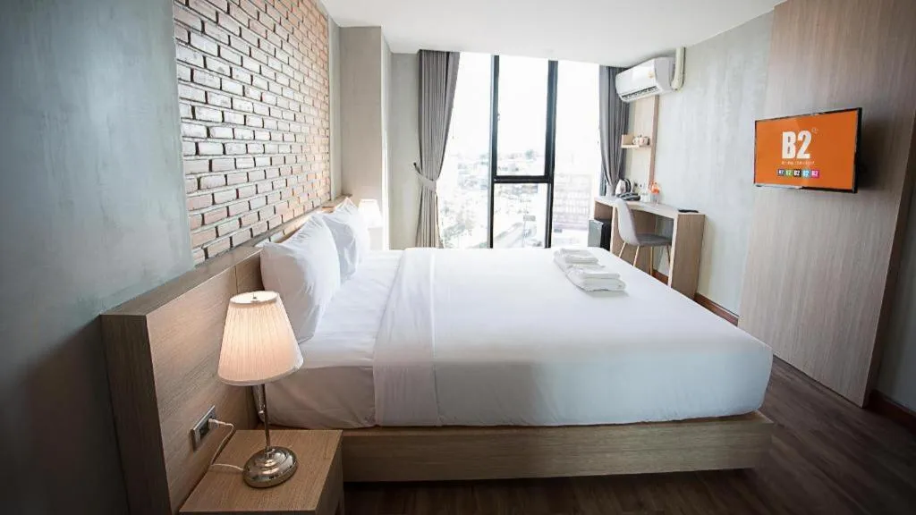 Bed in B2 Hat Yai Boutique and Budget Hotel