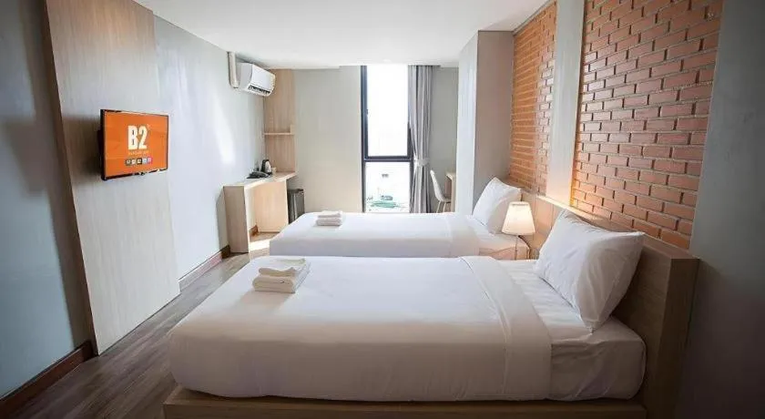 Bed in B2 Hat Yai Boutique and Budget Hotel