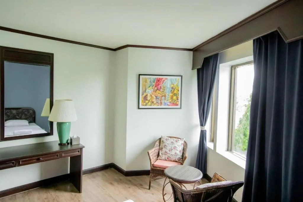 Bed in Royal Diamond Hotel