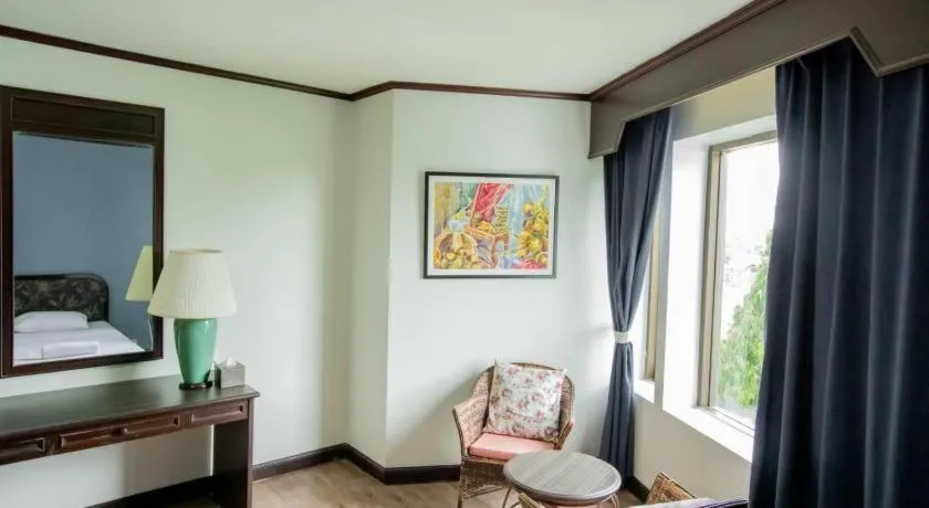 Bed in Royal Diamond Hotel