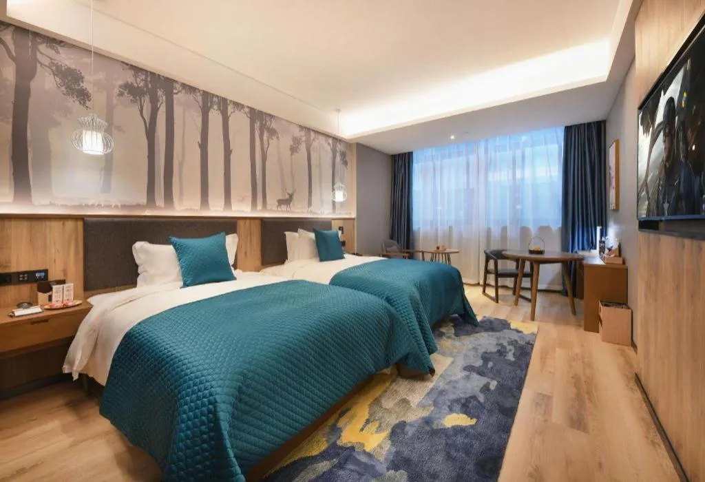 Bed in S·dor Hotel Hangzhou Xiaoshan Intertational Airport