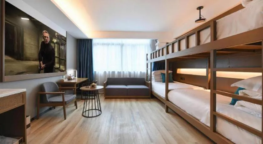 Bed in S·dor Hotel Hangzhou Xiaoshan Intertational Airport