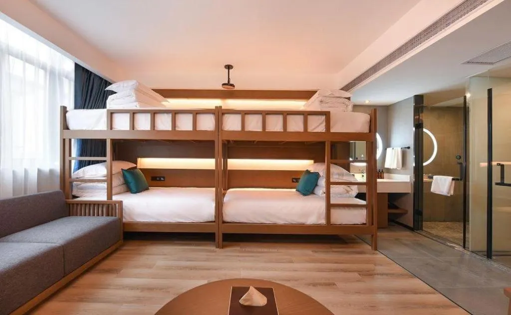 Bed in S·dor Hotel Hangzhou Xiaoshan Intertational Airport