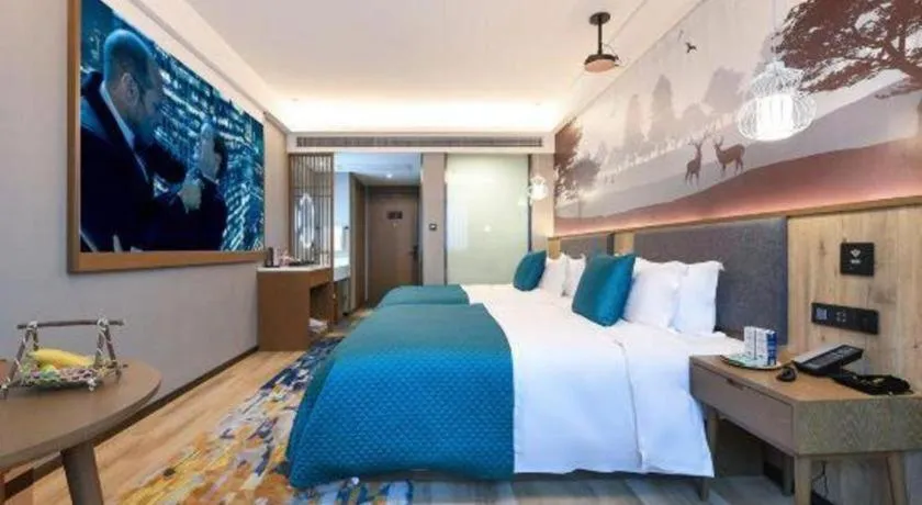 Bed in S·dor Hotel Hangzhou Xiaoshan Intertational Airport