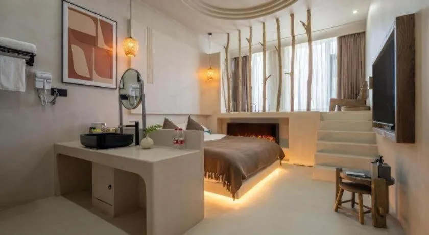 Bed in S·dor Hotel Hangzhou Xiaoshan Intertational Airport