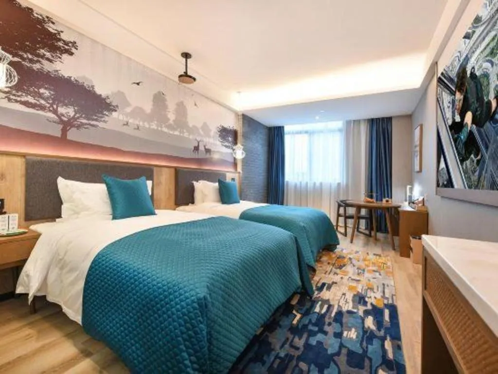 Bed in S·dor Hotel Hangzhou Xiaoshan Intertational Airport