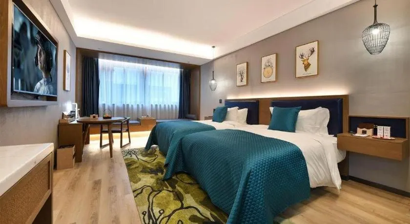 Bed in S·dor Hotel Hangzhou Xiaoshan Intertational Airport