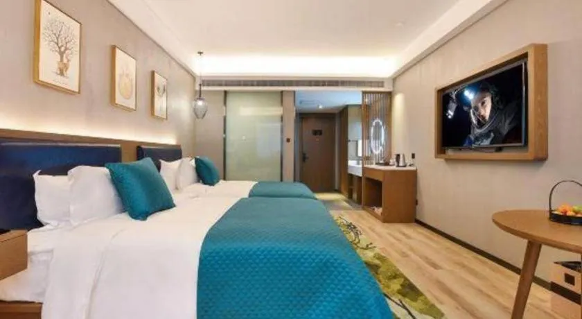 Bed in S·dor Hotel Hangzhou Xiaoshan Intertational Airport