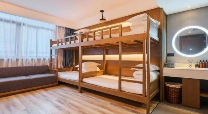 Bed in S·dor Hotel Hangzhou Xiaoshan Intertational Airport